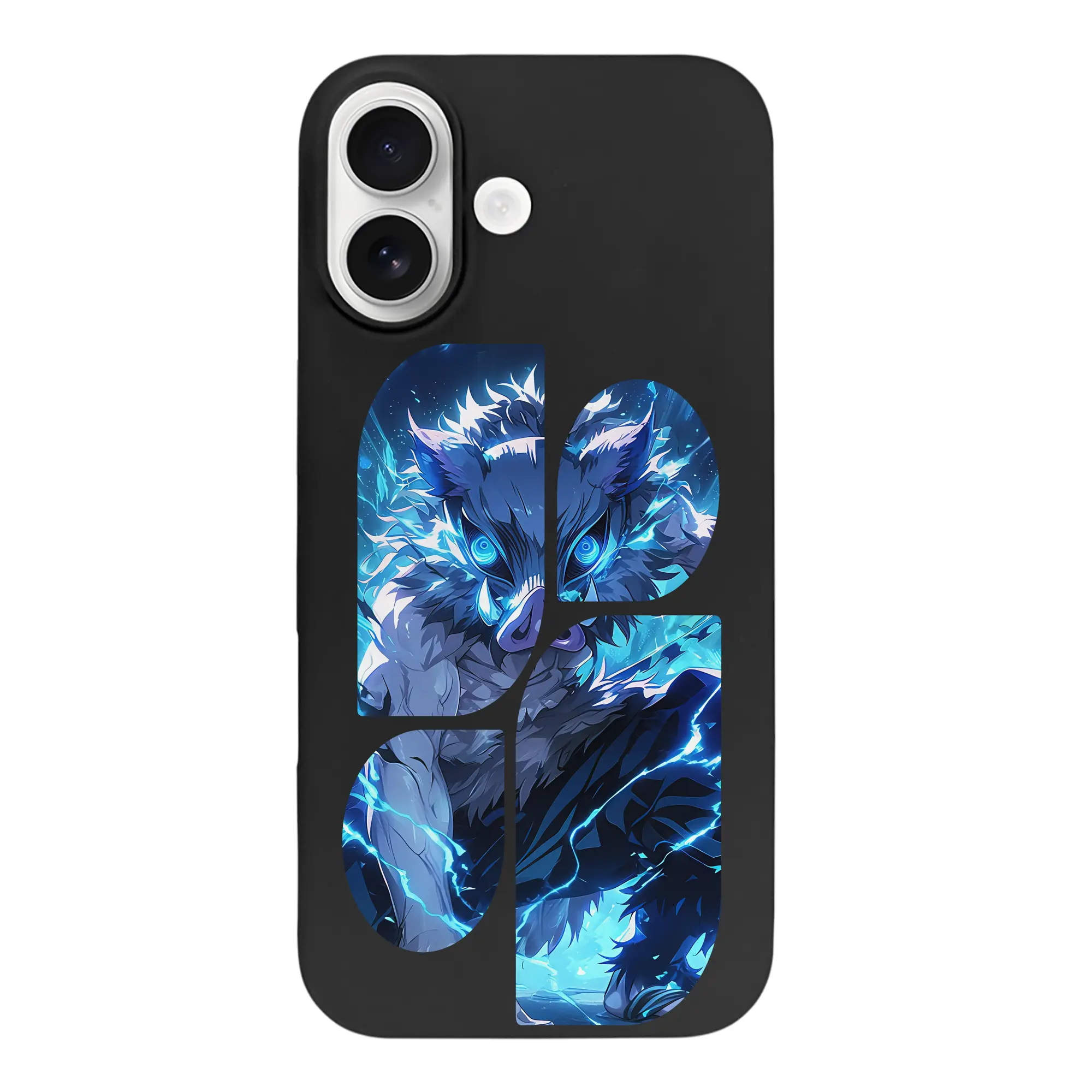 鬼滅の刃 グッズ,嘴平 伊之助 - iPhone 17 シリーズ シリコンケース 薄型 耐衝撃 指紋防止 ソフトタッチカバー 精密フィット 傷防止 保護ケース iPhone 17/17 Air/17 Pro/17 Pro Max 対応